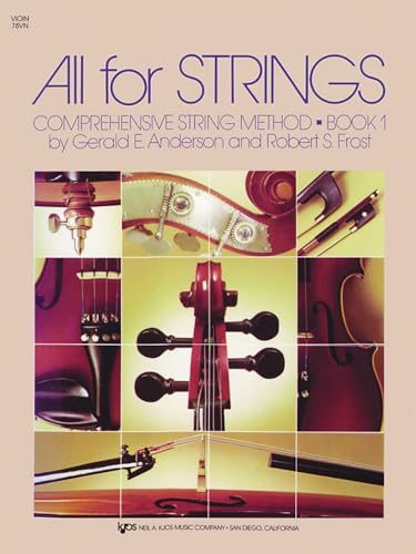 Book Cover 78VN - All For Strings Book 1: Violin