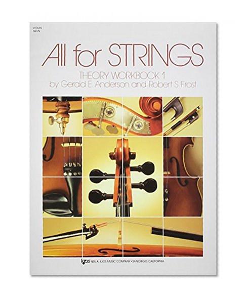 Book Cover 84VN - All For Strings Theory Book 1: Violin