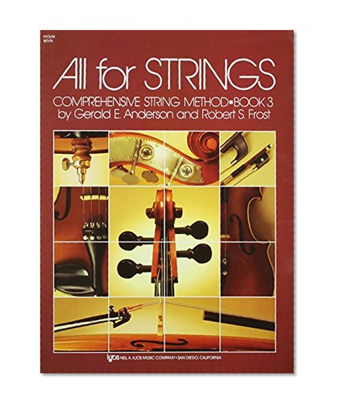 Book Cover 80VN - All For Strings Book 3: Violin