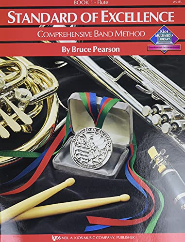 Book Cover Flute : Book 1 (Standard of Excellence Series W21 FL)
