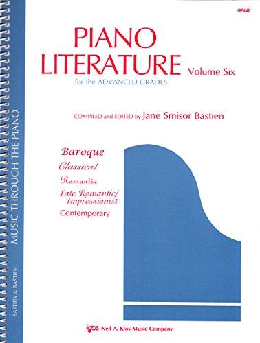 GP442 - Piano Literature - Volume 6 - Bastien