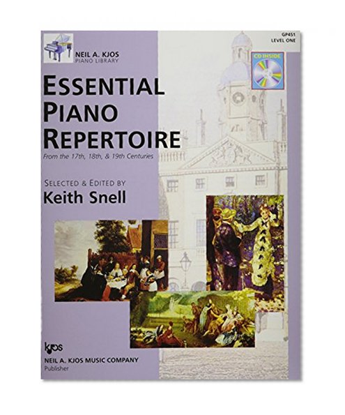 GP451 - Essential Piano Repertoire of the 17th, 18th, & 19th Centuries Level 1