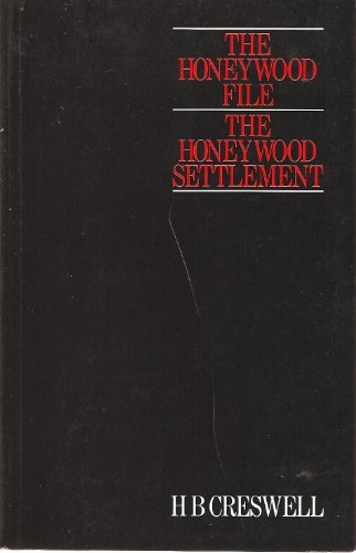 Honeywood File the Honeywood Settlement