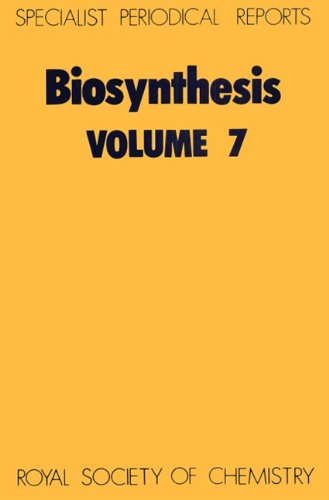 Biosynthesis, Vol 7 (Specialist Periodical Reports)