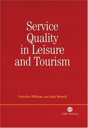 Book Cover Service Quality in Leisure and Tourism