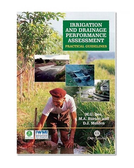 Book Cover Irrigation and Drainage Performance Assessment: Practical Guidelines (Cabi)