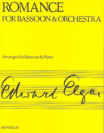 Book Cover Romance for Bassoon and Orchestra: Arranged by Bassoon and Piano