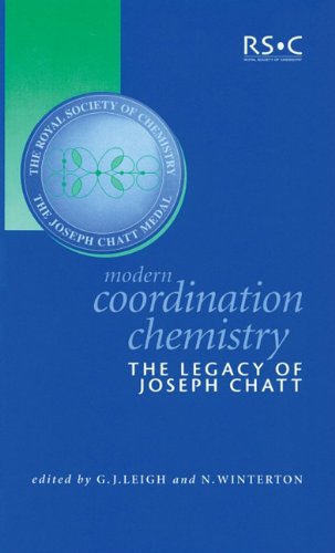 Modern Coordination Chemistry: The Legacy of Joseph Chatt