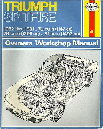 Triumph Spitfire Owners Workshop Manual 1962 - 1981