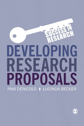 Book Cover Developing Research Proposals (Success in Research)