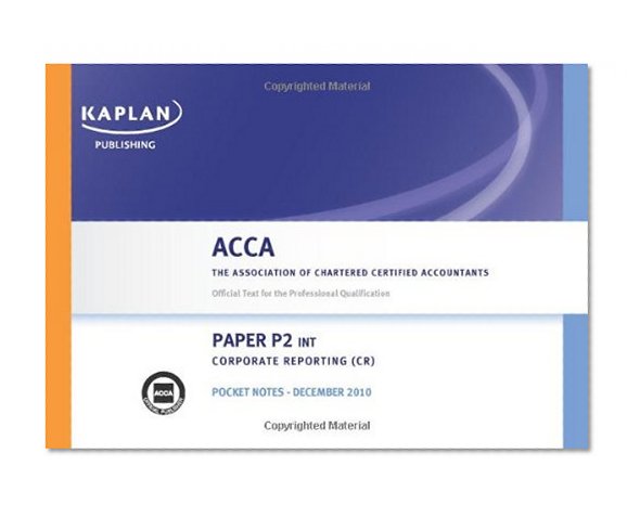 P2 Corporate Reporting Cr (Int) - Pocket Notes