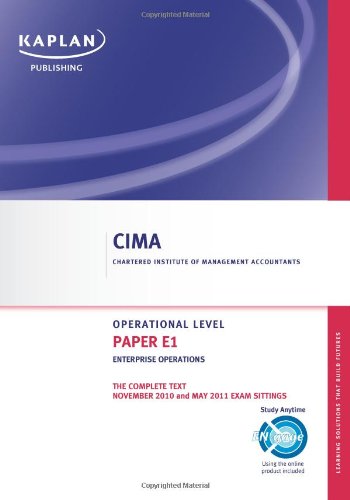 Enterprise Operations - Complete Text: Paper E1