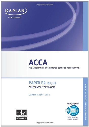 Acca Paper P2 Int