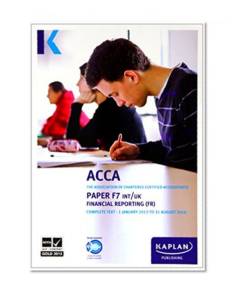 F7 Financial Reporting FR (INT/UK) - Complete Text