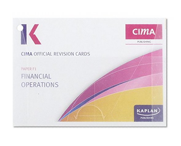 F1 Financial Operations - Revision Cards