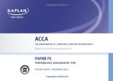 F5 Performance Management PM - Pocket Notes