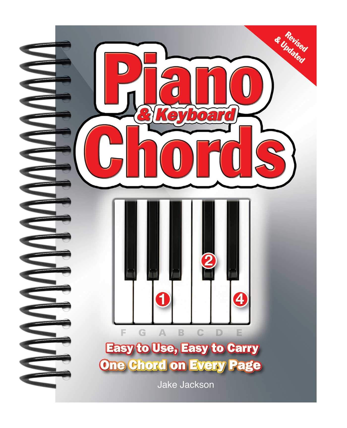 Book Cover Piano & Keyboard Chords: Easy-to-Use, Easy-to-Carry, One Chord on Every Page