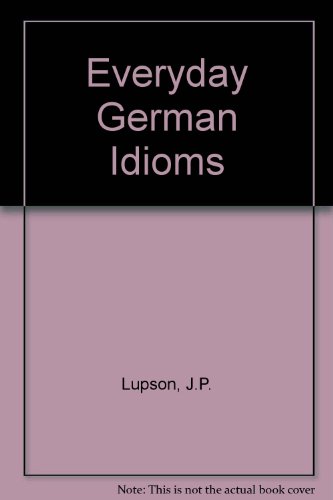 Everyday German Idioms