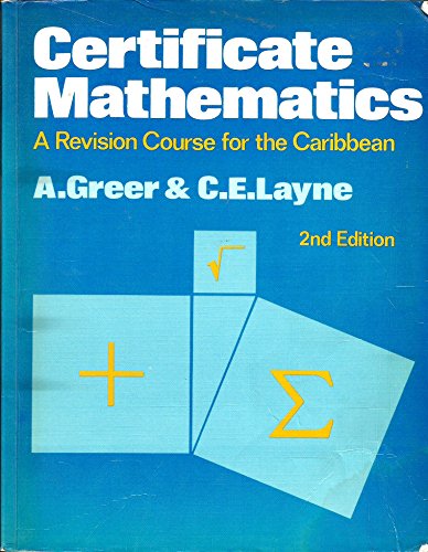 Certificate Mathematics
