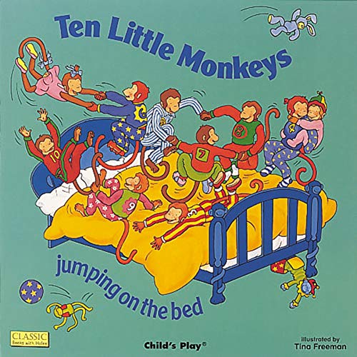 Ten Little Monkeys Jumping on the Bed (Classic Books With Holes)