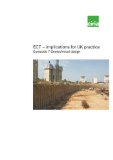 EC7 - Implications for UK Practice: Eurocode 7 Geotechnical Design (CIRIA Publication)