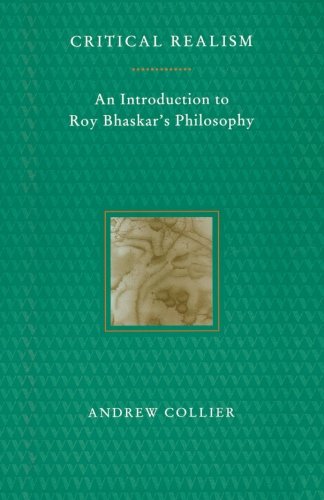 Book Cover Critical Realism: An Introduction to Roy Bhaskar's Philosophy