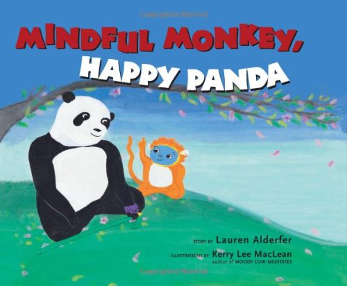 Book Cover Mindful Monkey, Happy Panda