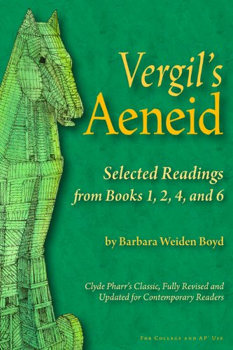 Book Cover Vergil's Aeneid: Selected Readings from Books 1, 2, 4, and 6 (English and Latin Edition)