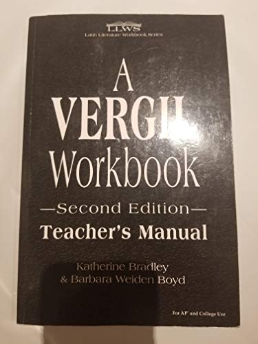 Book Cover A Vergil Workbook Teacher's Manual