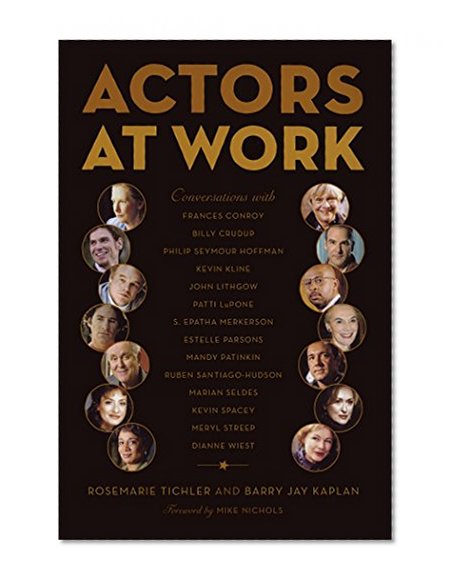 Book Cover Actors at Work: Conversations