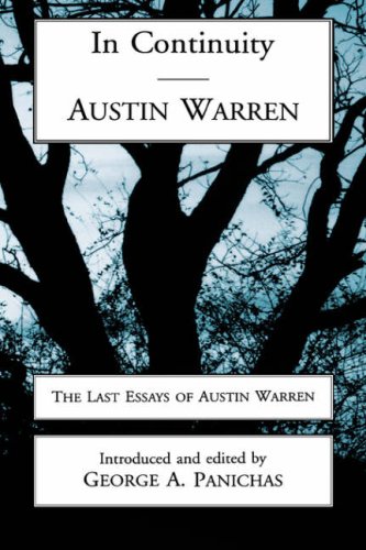 IN CONTINUITY: AUSTIN WARREN