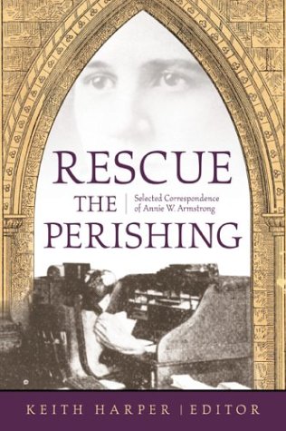 Book Cover RESCUE THE PERISHING: A. ARMSTRONG