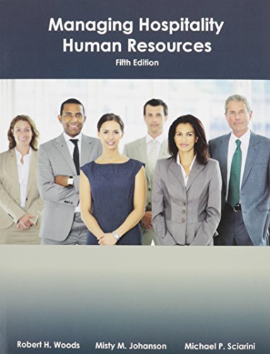 Book Cover Managing Hospitality Human Resources