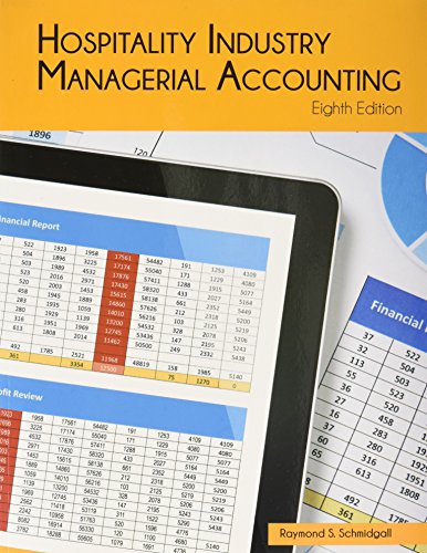 Book Cover Hospitality Industry Managerial Accounting