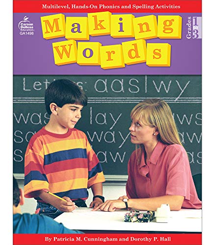 Book Cover Making Words, Grades 1 - 3