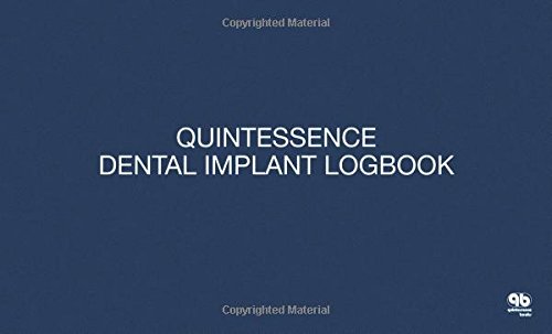 Book Cover Quintessence Dental Implant Logbook