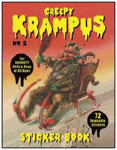 Book Cover Creepy Krampus Sticker Book No. 2: For Naughty Girls and Boys of All Ages