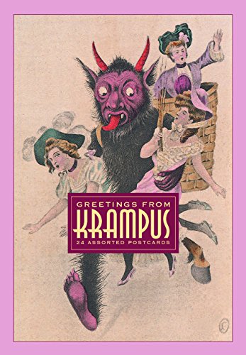 Book Cover Greetings From Krampus: 24 Assorted Postcards