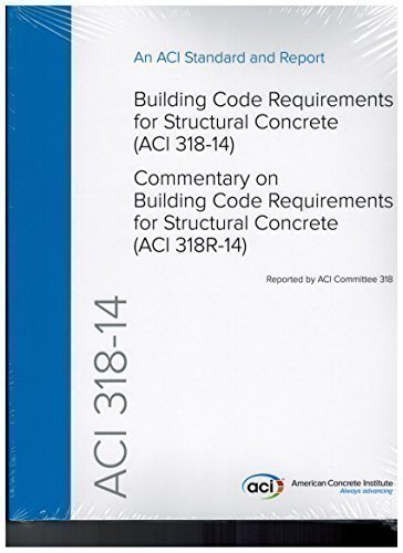 Book Cover ACI 318-14 Building Code Requirements for Structural Concrete and Commentary