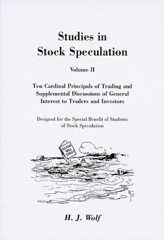 Studies in Stock Speculation, Vol. 2