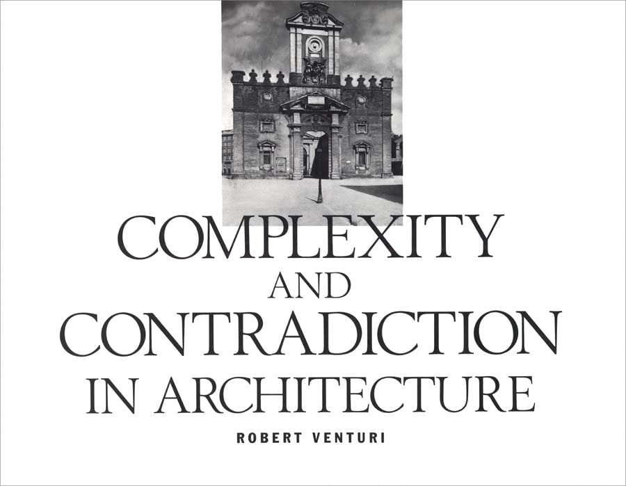 Book Cover Complexity and Contradiction in Architecture
