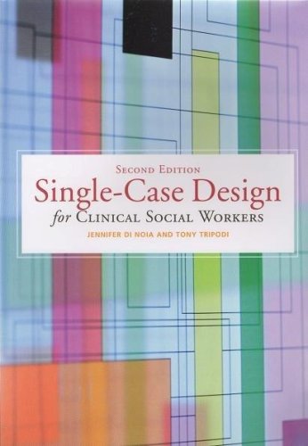 Book Cover Single-Case Design for Clinical Social Workers, 2nd edition