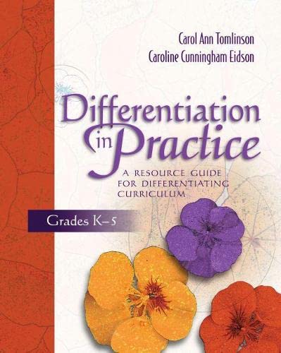 Book Cover Differentiation in Practice: A Resource Guide for Differentiating Curriculum, Grades K-5