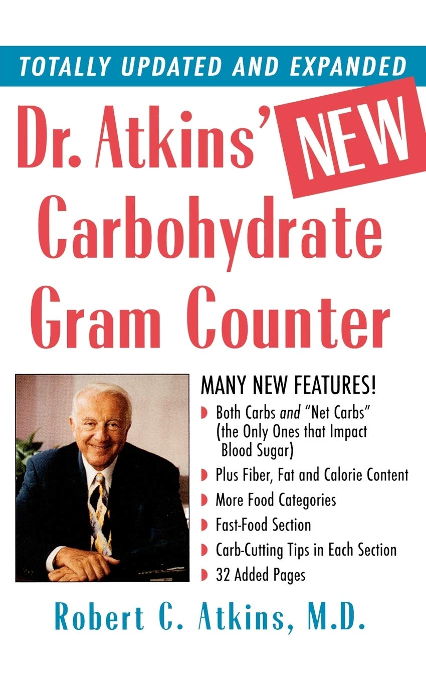 Book Cover Dr. Atkins' New Carbohydrate Gram Counter