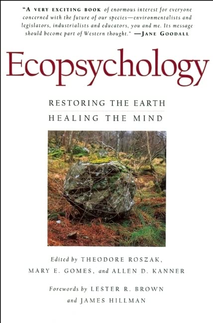 Book Cover Ecopsychology: Restoring the Earth/Healing the Mind