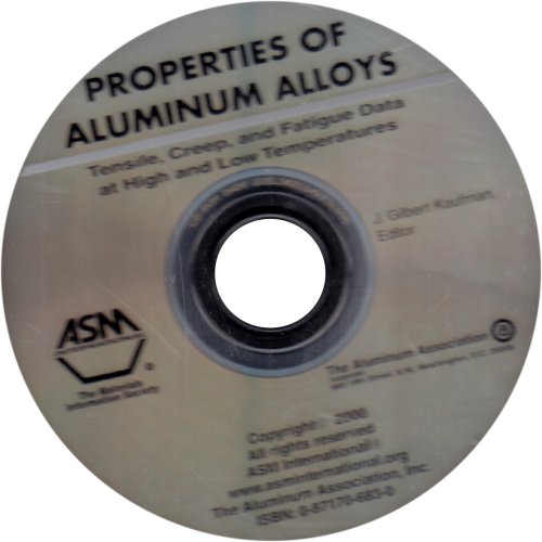 Properties of Aluminum Alloys for Microsoft Access 97: Cd-Rom for Microsoft Access 97