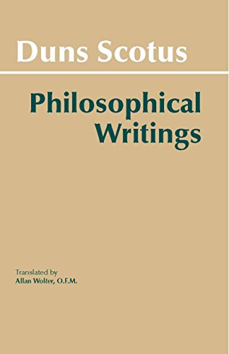 Book Cover Duns Scotus - Philosophical Writings: A Selection