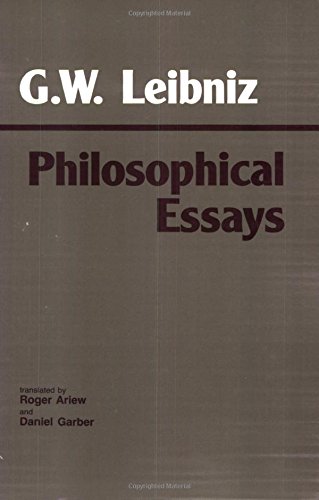 Book Cover Leibniz: Philosophical Essays (Hackett Classics)
