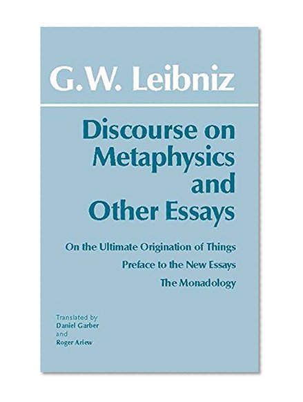 Book Cover Discourse on Metaphysics and Other Essays (Hackett Classics)