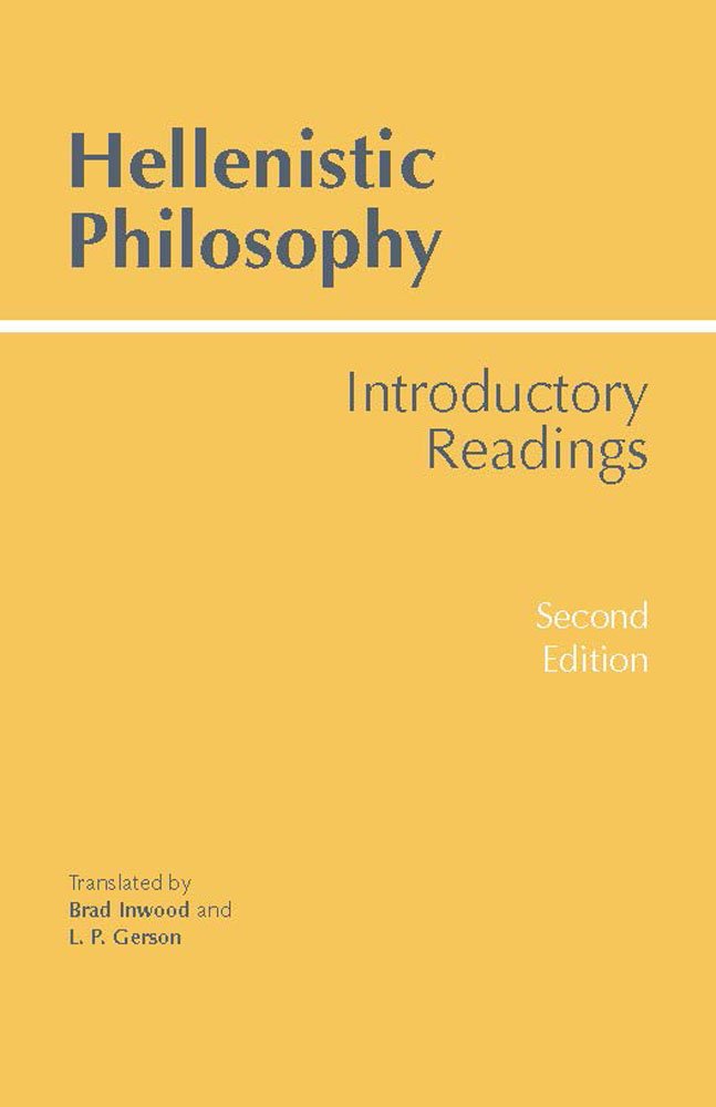 Book Cover Hellenistic Philosophy (Hackett Classics)